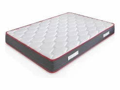 Online VS Venta-stock Colchón Viscoelástico Ergo-Confort 140x190 cm, 22 cm de Altura, 2 cm de Viscoelástica