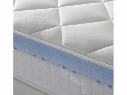 VS Venta-stock Colchón Viscoelástico Gel Active 90 x 190 x 25 cm, 1 cm de Visc-Gel + Firmeza: Media