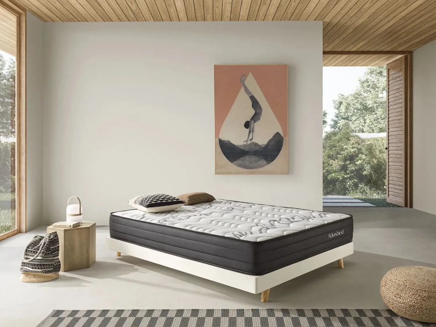 Hausbed Colchón Viscoelástico Hr Air Confort Nyman 90X190 cm Häusbed