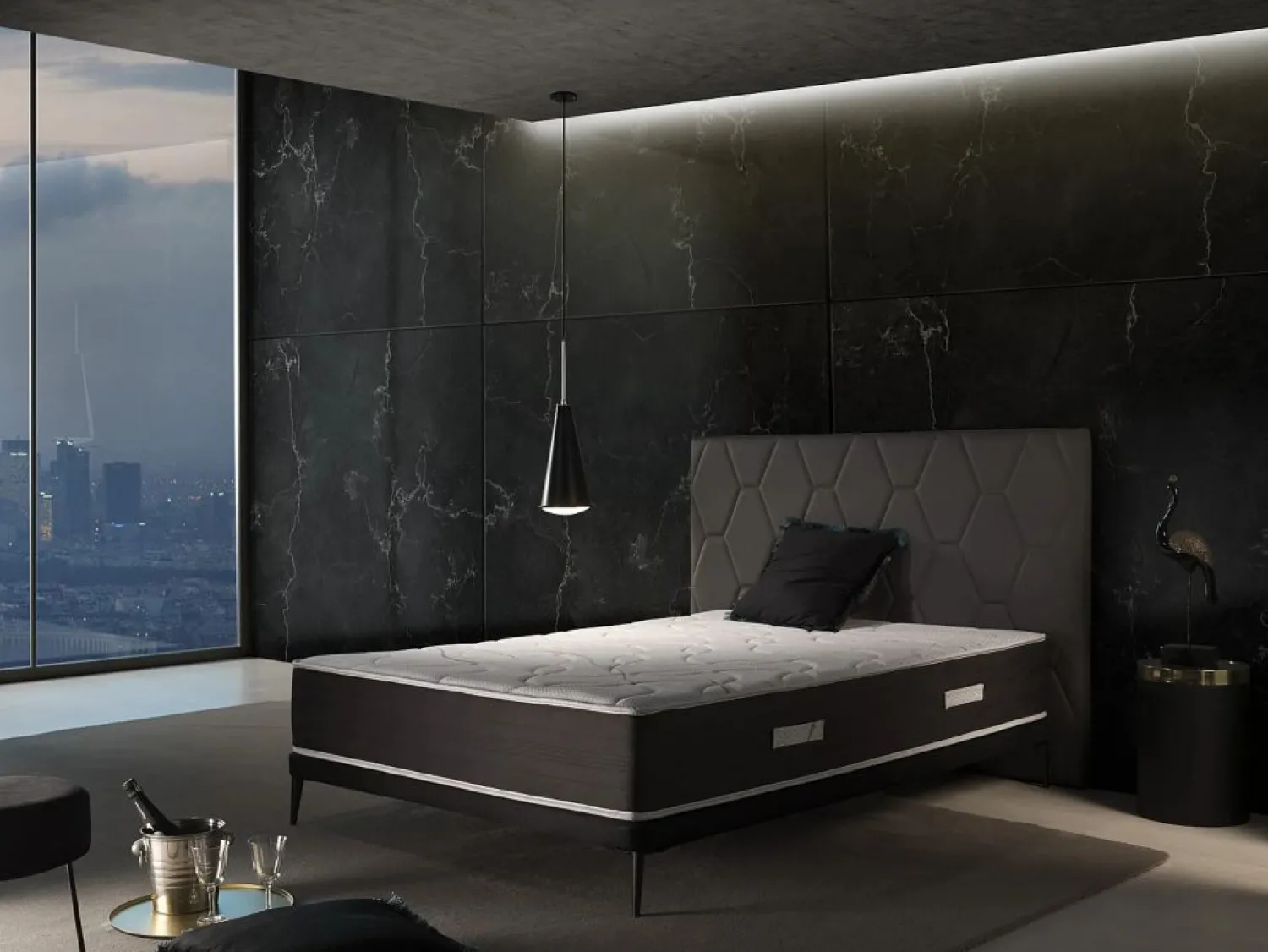Discount Eccox Colchón Viscoelástico New York 105x180cm Altura 29cm +/-2.