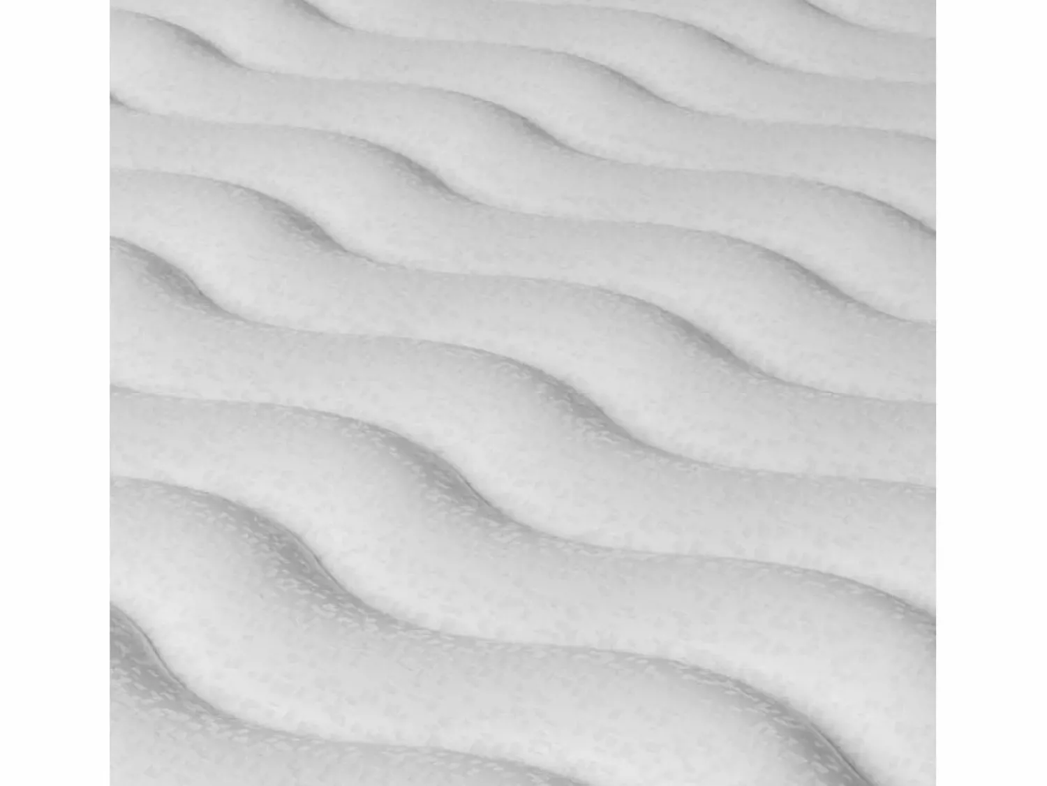 New Colchón Viscoelástico 120x190 altura:21cm Gredos Blanco - Nalui Colchón Espuma