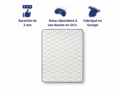 Dagostino Home Colchón Viscoelástico 140x190 Especial Cama Principal, Todos los Tamaños | Altura 30cm