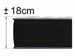 Hot Dagostino Home Colchón Viscoelástico 135x190 Especial Cama Principal, Todos los Tamaños | Altura 18cm