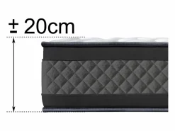 Discount Colchón Viscoelástico 160x200 Especial Cama Principal, Todos los Tamaños | Altura 20cm Colchones - 160X200Cm