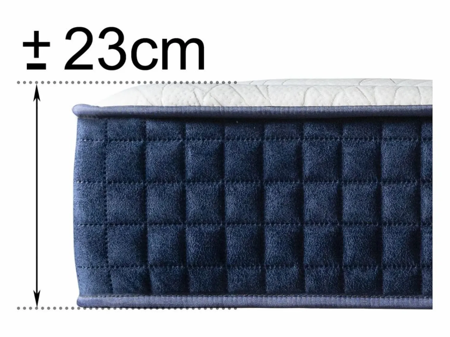 Online Colchón Viscoelástico 140x190 Especial Cama Principal, Todos los Tamaños | Altura 23cm Colchones - 140X190Cm