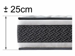 Hot Dagostino Home Colchón Viscoelástico 90x190 Especial Cama Principal, Todos los Tamaños | Altura 25cm