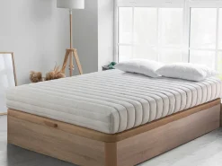 Best Colchón 90X190 | Látex Natural 100% – 20 cm Altura, Firmeza Media (3/5) | Núcleo Ecológico con Funda de Algodón y Lino Colchón Látex|Colchones - 90X190Cm