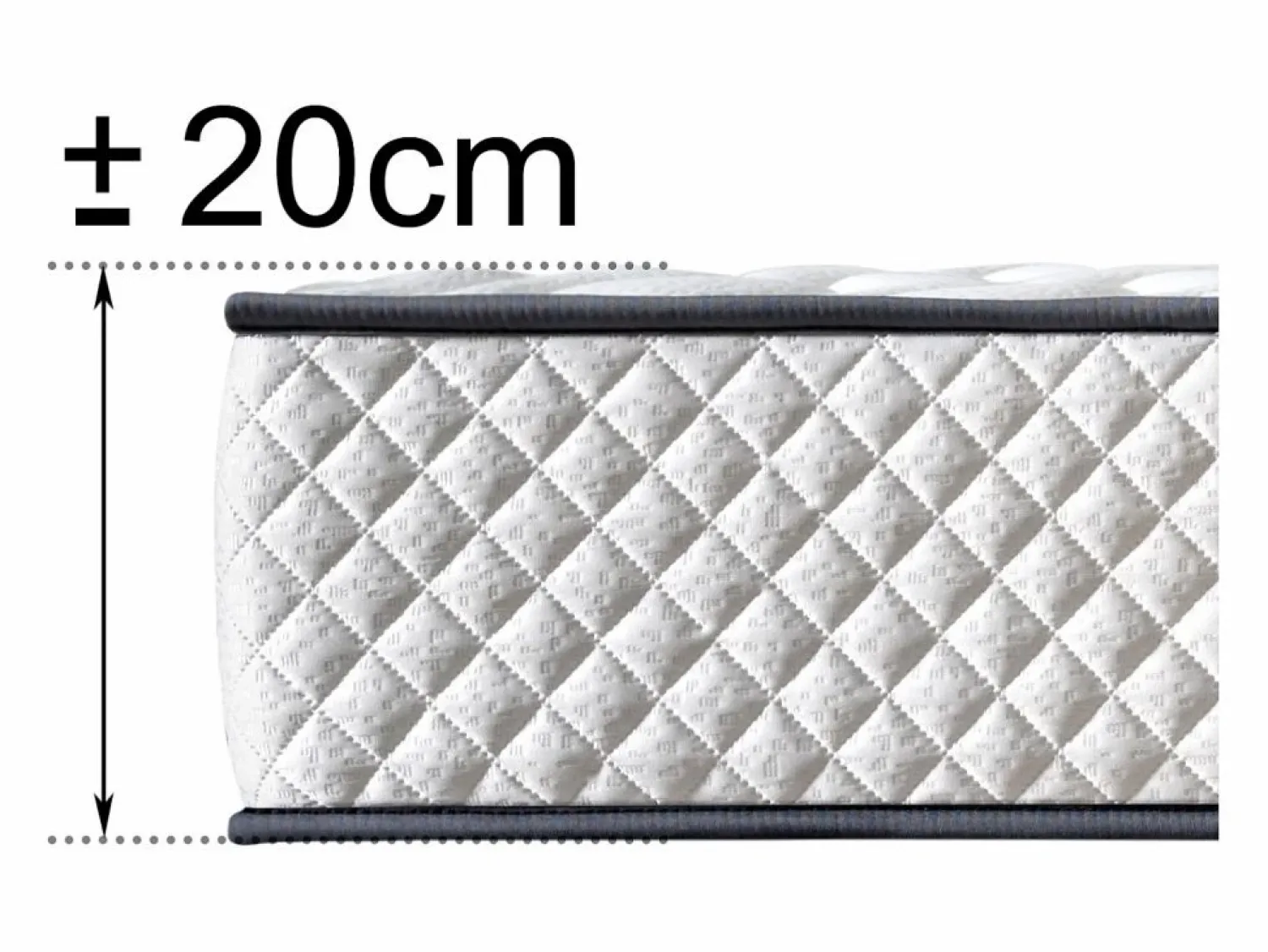 Discount Colchón 140x200 ANATÓMICO PREMIUM Visco | Alto 20cm | Firmeza Alta Colchón Memoria De Forma