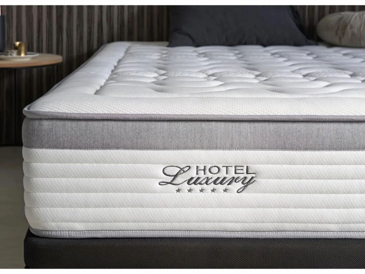 Eccox Colchón 200x200 Visco Hotel 5 Estrellas Altura 29cm Antibacterial