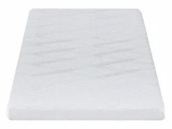 SENHO Colchoncillo 90x190 cm grosor 5,3 cm espuma viscoelástica, funda stretch desenfundable, base antideslizante - PLUME