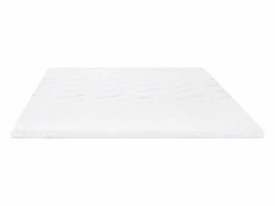 Online Colchoncillo 140x190 cm grosor 5,3 cm espuma viscoelástica, funda stretch desenfundable, base antideslizante - PLUME Sobrecolchón