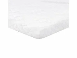 Online Colchoncillo 140x190 cm grosor 5,3 cm espuma viscoelástica, funda stretch desenfundable, base antideslizante - PLUME Sobrecolchón