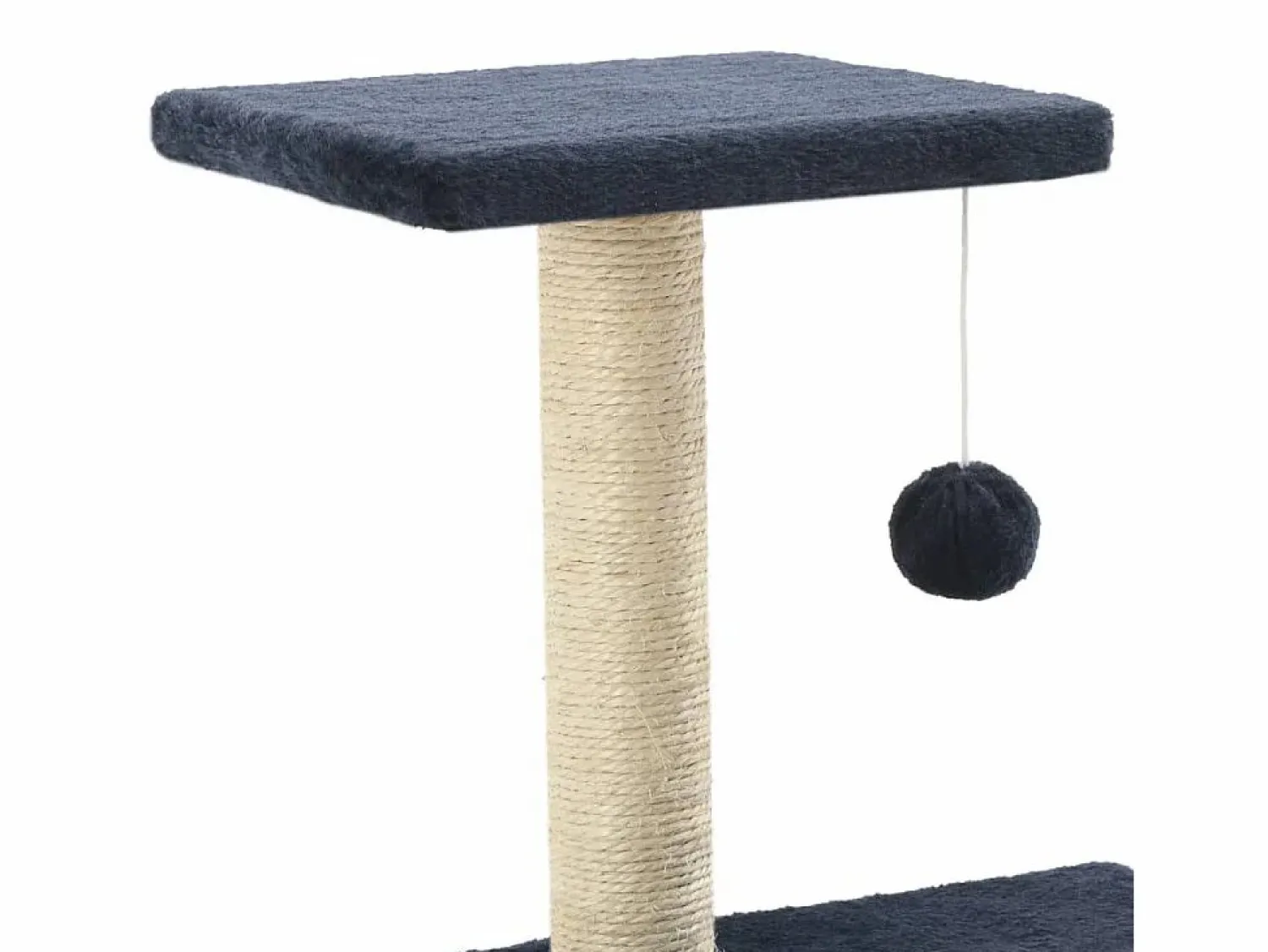 Clearance Colen Rascador para gatos con poste de sisal 65 cm oscuro Juego De Animales