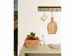 DECOWOOD Colgador de pared de madera maciza en tono de 61x9,5cm - KATE -