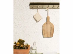 DECOWOOD Colgador de pared de madera maciza en tono de 61x9,5cm - KATE -