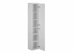Hot Columna de baño con 6 estantes, An. 30 x Pr. 25 x Al. 160 cm, , KAYLA Columna De Baño