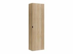 New Vente-unique Columna de baño suspendida, natural claro, 3 estantes, FILOR Color natural claro