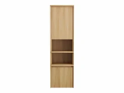 New Columna de baño suspendida de teca con estantes - Alt.140 cm - KUPANG Columna De Baño