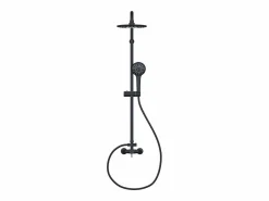 Shower & Design Columna de ducha AITA acero inoxidable mate - 127cm