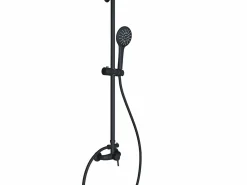 Shower & Design Columna de ducha AITA acero inoxidable mate - 127cm