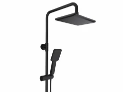 Shower & Design Columna de ducha de aluminio - mate - H126 x L40 x P35,5 cm - JIZEO