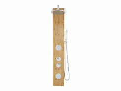 Columna ducha hidromasaje SOLAL bambú – 20x140cm Columna De Ducha