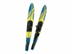 Combo Esquí Náutico SucceBuy, 150 cm para Adultos con Fijaciones Ajustables X-7 y Cierres con Hebilla