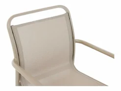 Online Comedor de jardín de aluminio: una mesa redonda extensible L.150/200 cm y 6 sillones apilables - - VELYRA de Comedores De Jardín