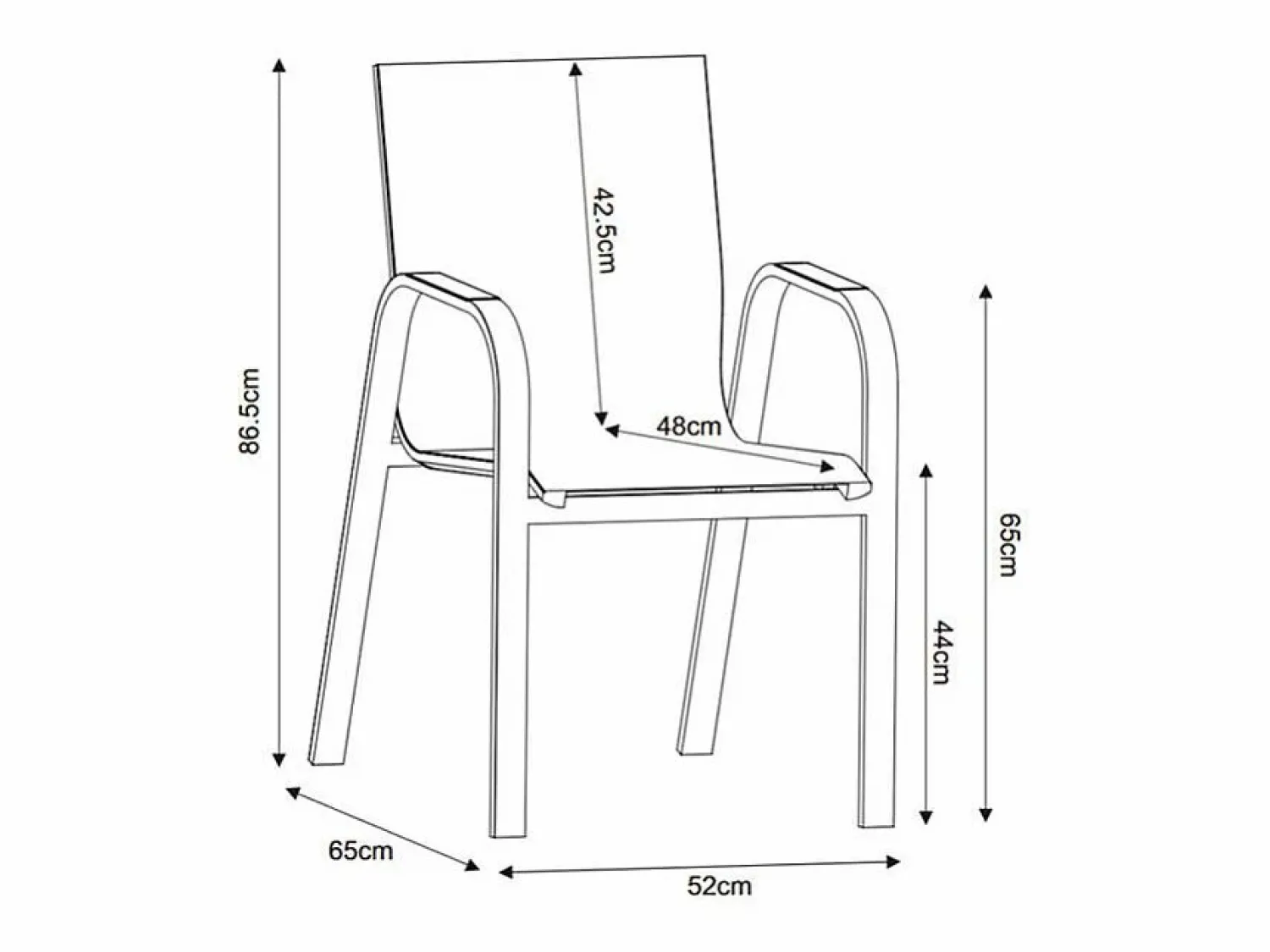 Sale MYLIA Comedor de jardín de aluminio: mesa extensible de aluminio L.155/246 cm y 8 sillones - Natural claro y blanco - SERUNO de Color natural claro / Blanco