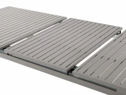 Best Comedor de jardín de aluminio con mesa extensible 180/240 y 8 sillas - NAURU de Comedores De Jardín
