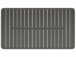 Comedor de jardín de metal: Mesa An. 160 cm y 4 sillas apilables Comedores De Jardín