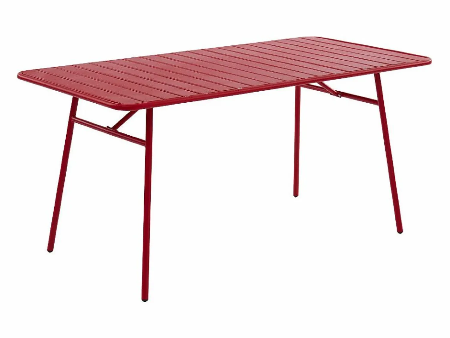 MYLIA Comedor de jardín de metal 1 mesa, 6 sillones - MIRMANDE