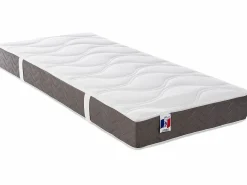 Outlet Comedor de jardín de metal 1 mesa D.110 cm 4 sillas - CEDEIRA de MYLIA Cama Articulada