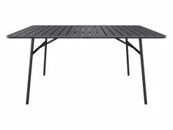 Clearance Comedor jardín metal mesa y 8 sillas apilables - MIRMANDE de Comedores De Jardín