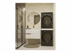 COMO - Mueble para lavadora y secadora - Mueble ahorraespacio - Mueble Para Lavadora