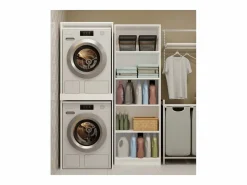 COMO - Mueble para lavadora y secadora - Mueble ahorraespacio - Mueble Para Lavadora
