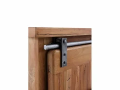 New Comoda de madera maciza de acacia reciclada Color natural claro