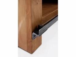 New Comoda de madera maciza de acacia reciclada Color natural claro