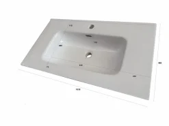 Outlet Composición 4 piezas VENERE roble Mueble De Baño Simple