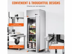 Congelador Comercial SucceBuy 570 L Vertical 1 Puerta