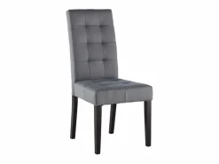 Online Conjunto 2 sillas VILLOSA - Tela y Patas de madera Sillas Y Lotes De Sillas
