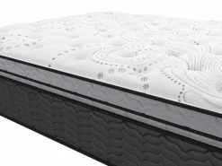 Online Ysmée Conjunto 160 x 200 cm canapé + colchón híbrido de muelles ensacados de 30 cm de grosor - GAMIANI de YSMÉE Blanco
