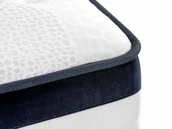 Outlet Conjunto 140 x 190 cm somier canapé + colchón muelles ensacados - KOROVOU de YSMÉE Conjunto Colchón Y Somier