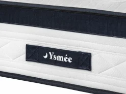 Ysmée Conjunto 140 x 190 cm somier canapé + colchón muelles ensacados - KOROVOU de YSMÉE