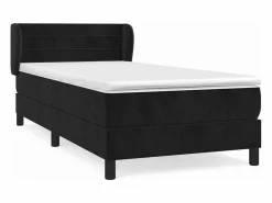 New Conjunto Boxspring - 80x200 cm + colchón terciopelo ES688975 Cama Continental Boxspring
