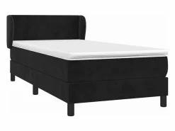 Outlet Conjunto Boxspring - 90x200 cm + colchón terciopelo ES841770 Cama Continental Boxspring