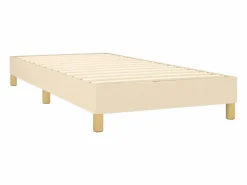 Conjunto Boxspring - 90x190 cm + colchón tela color ES485273 Cama Continental Boxspring