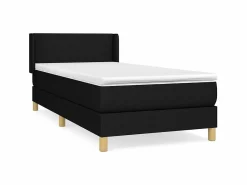 Conjunto Boxspring - 90x190 cm + Somieres + colchón tela ES41168