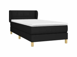 Hot Conjunto Boxspring - 90x190 cm + Somieres + colchón tela ES39893 Cama Continental Boxspring
