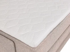 Discount Palacio Conjunto boxspring relax tela 2x90x200 cm CASTEL Beige